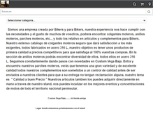 Tablet Screenshot of customvegabaja.com